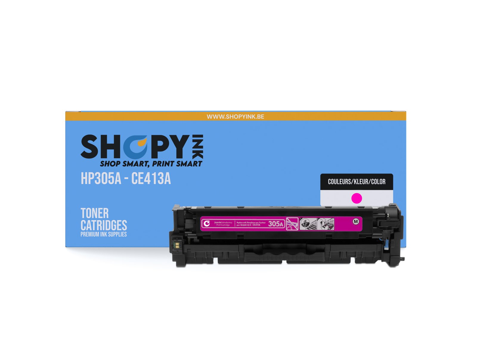 Toner compatible - HP305A magenta - SHY07305A - CE413A