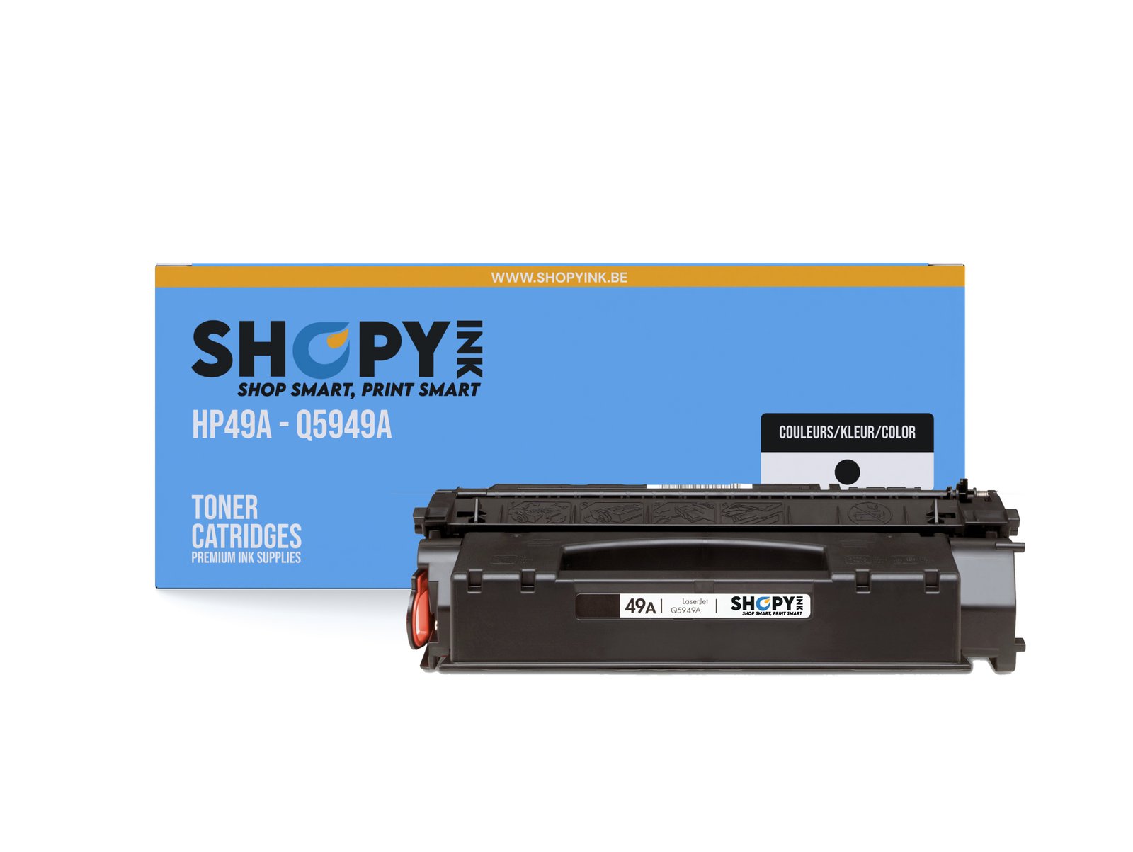 Toner compatible - HP49A black - SHY0749A - Q5949A - Shopyink ink or toner cartridge
