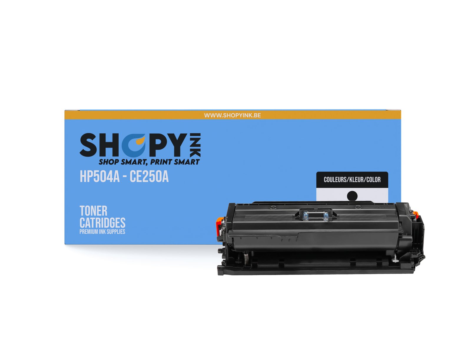 Toner compatible - HP504A black - SHY07504A - CE250A