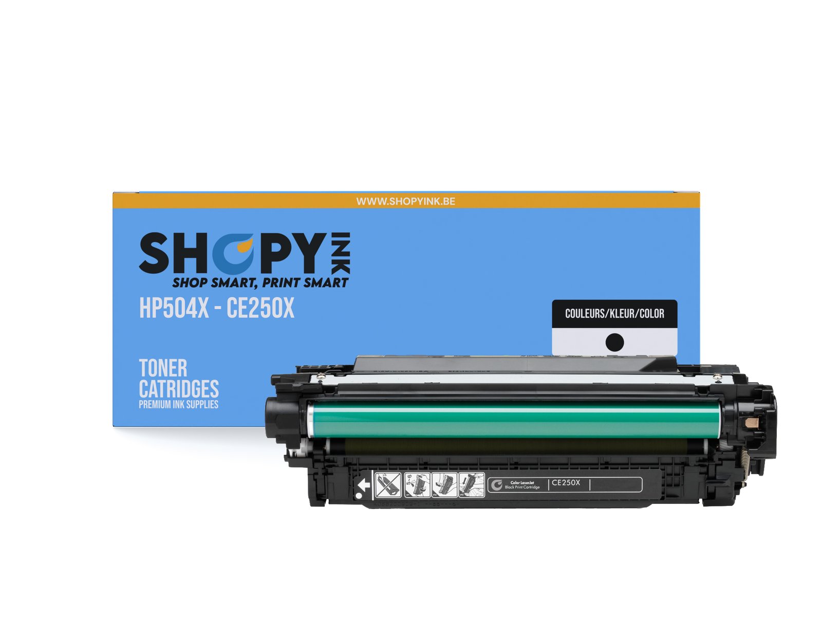 Toner compatible - HP504X black - SHY07504X - CE250X