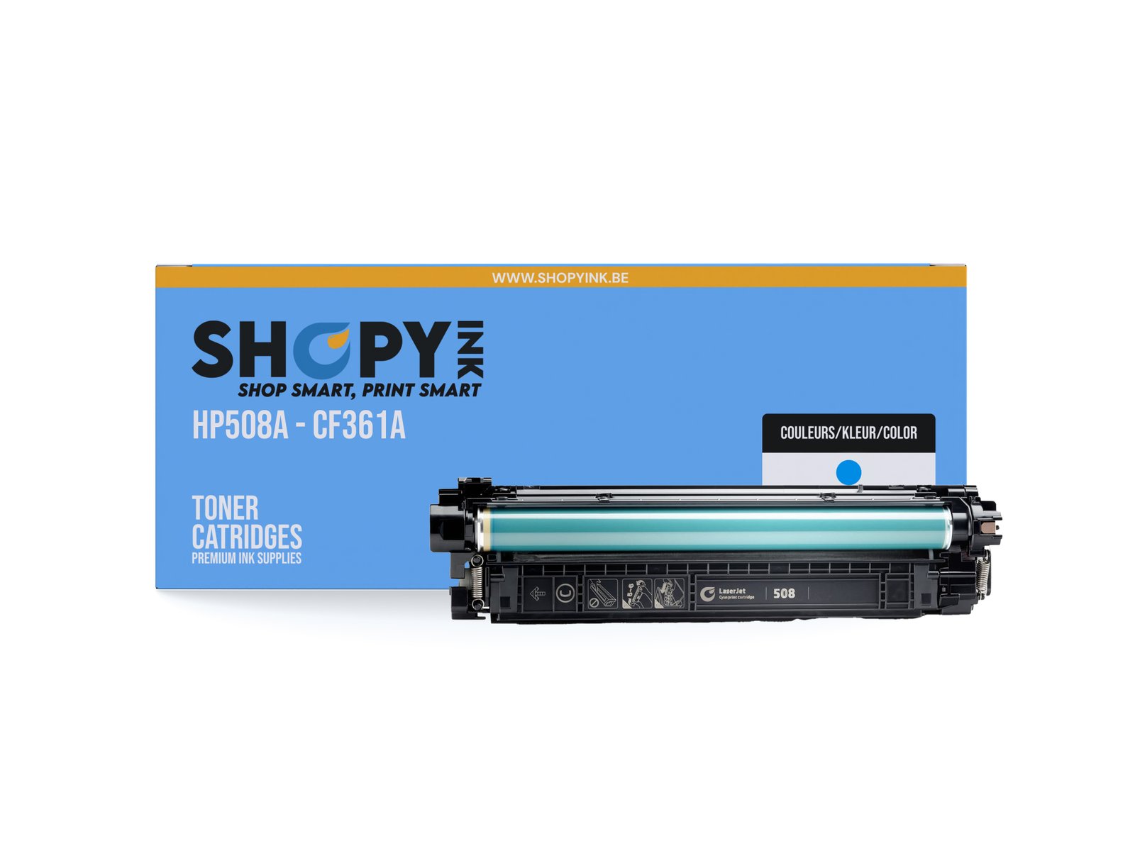 Toner compatible - HP508A cyan - SHY07508A - CF361A