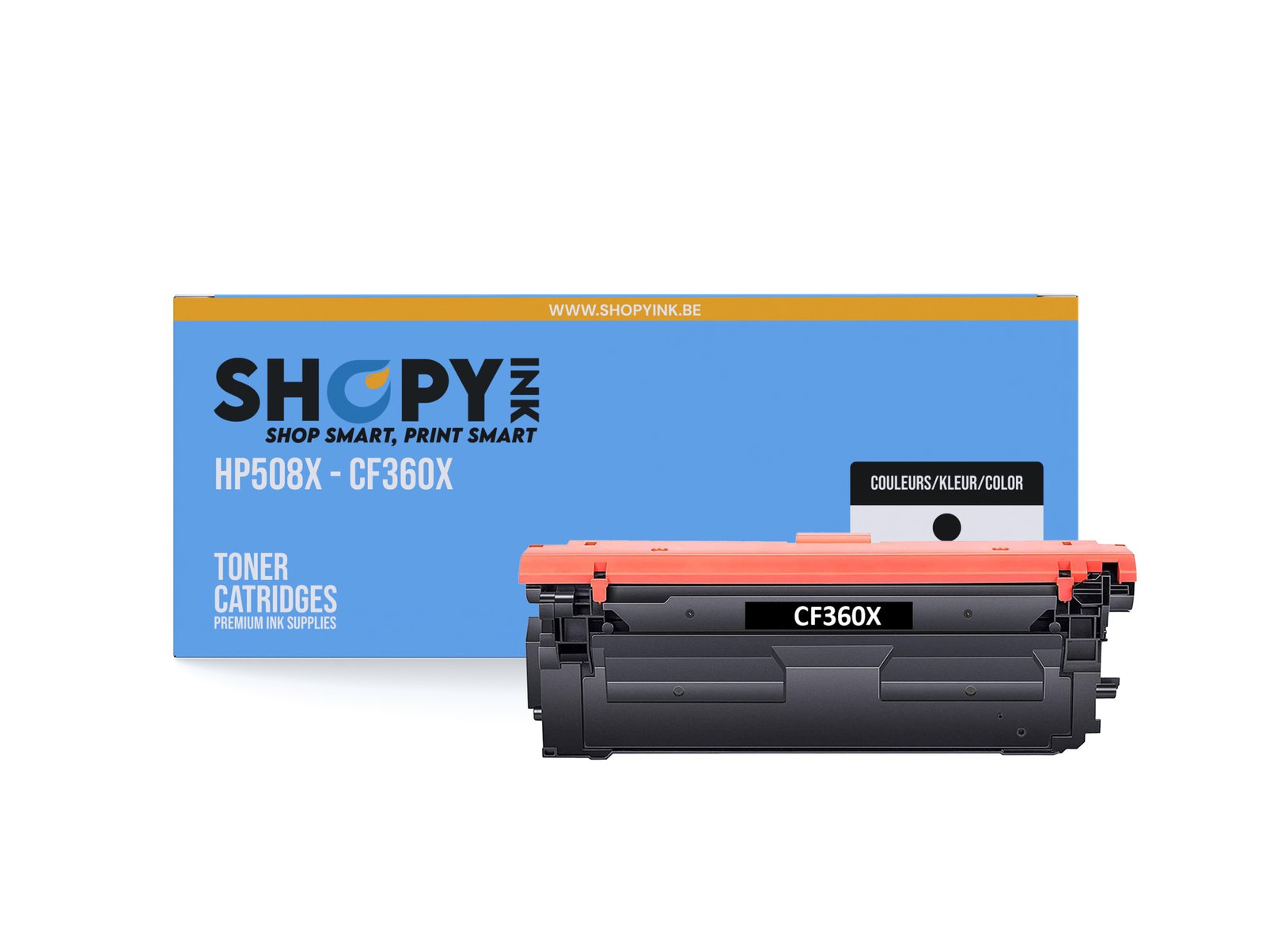 Toner compatible - HP508X black - SHY07508X - CF360X