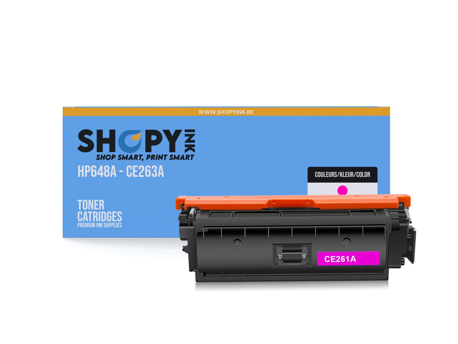 Toner compatible - HP648A magenta - SHY07648A - CE263A
