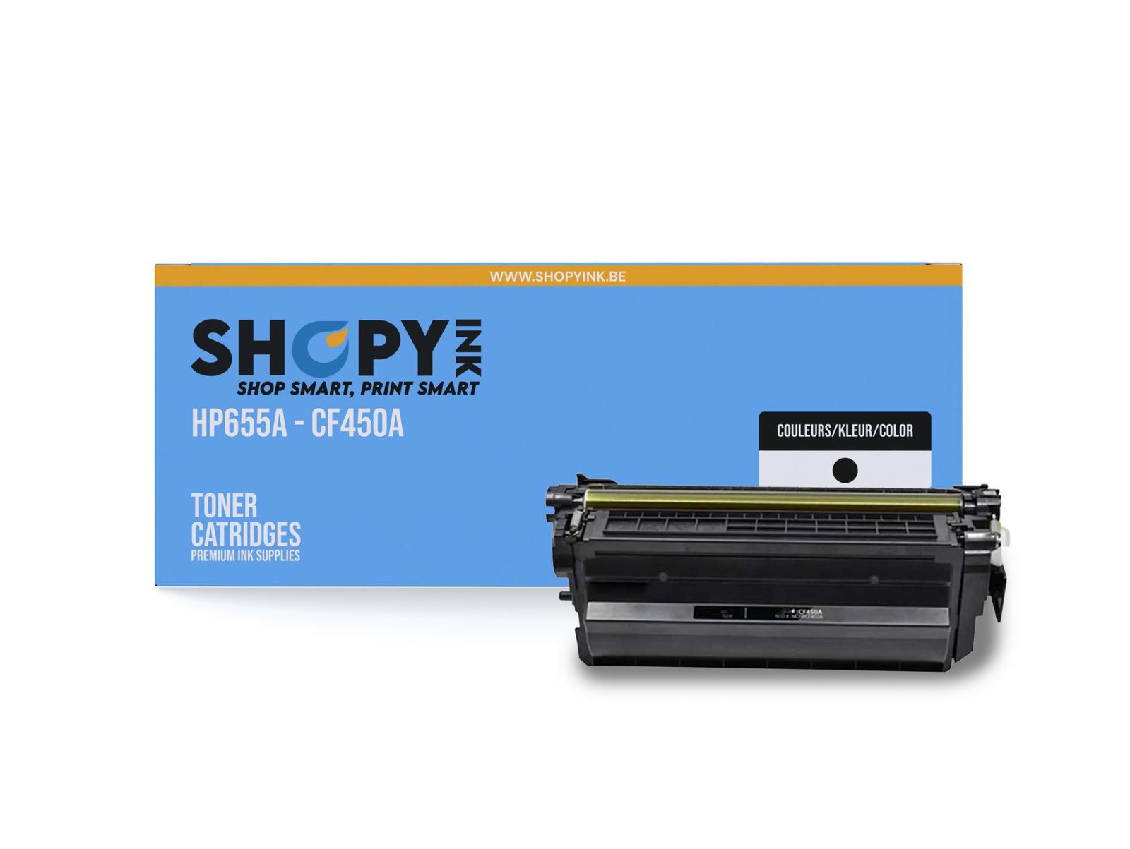 Toner compatible - HP655A black - SHY07655A - CF450A