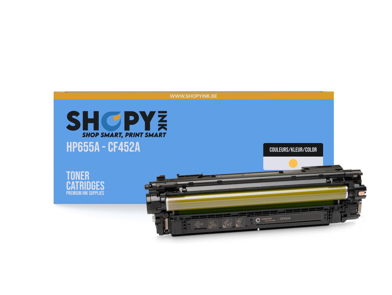 Toner compatible - HP655A yellow - SHY07655A - CF452A