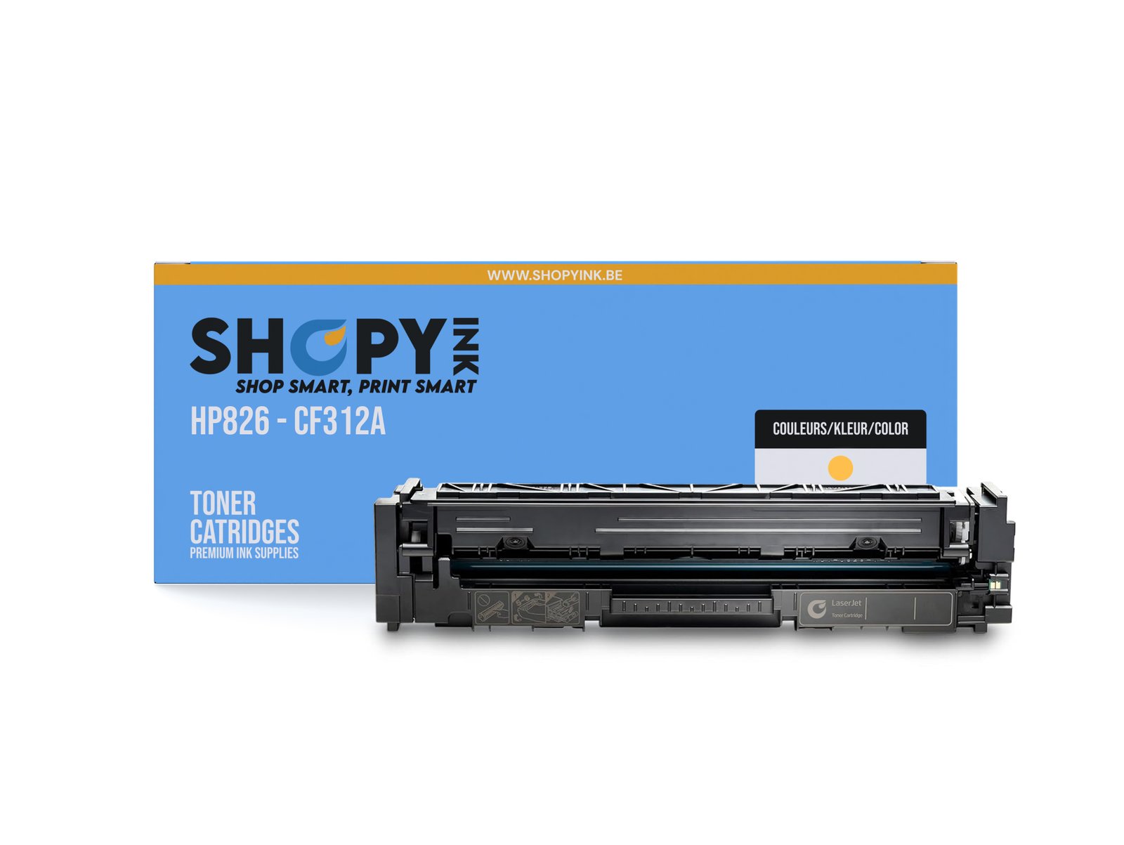 Toner compatible - HP826 yellow - SHY07826 - CF312A