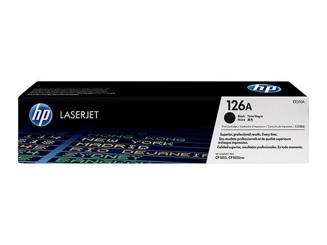 Toner HP126A black - SHY07126A - CE310A - HP ink or toner cartridge