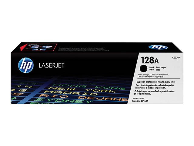 Toner HP128A black - SHY07128A - CE320A - HP ink or toner cartridge