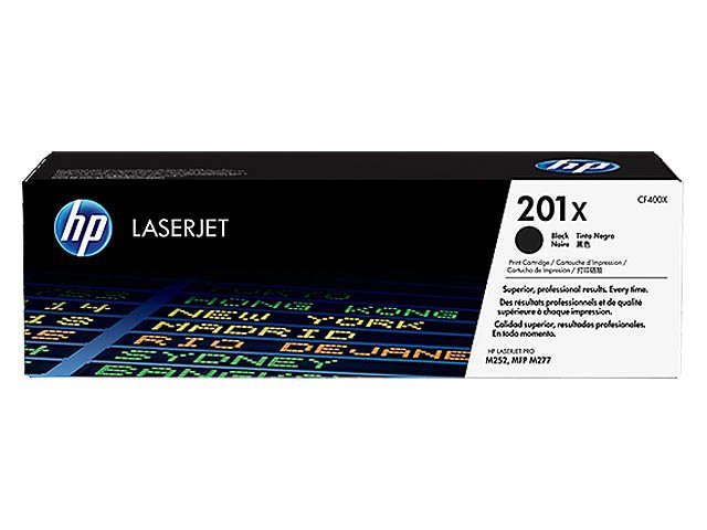 Toner HP201X black - SHY07201X - CF400X - HP ink or toner cartridge