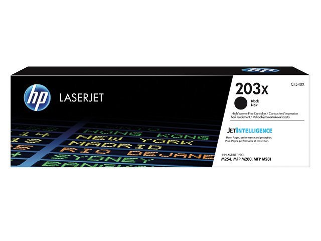 Toner HP203X black - SHY07203X - CF540X - HP ink or toner cartridge