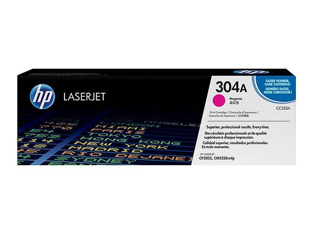 Toner HP304A magenta - SHY07304A - CC533A - HP ink or toner cartridge