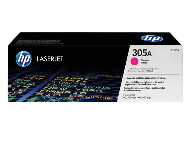 Toner HP305A magenta - SHY07305A - CE413A - HP ink or toner cartridge