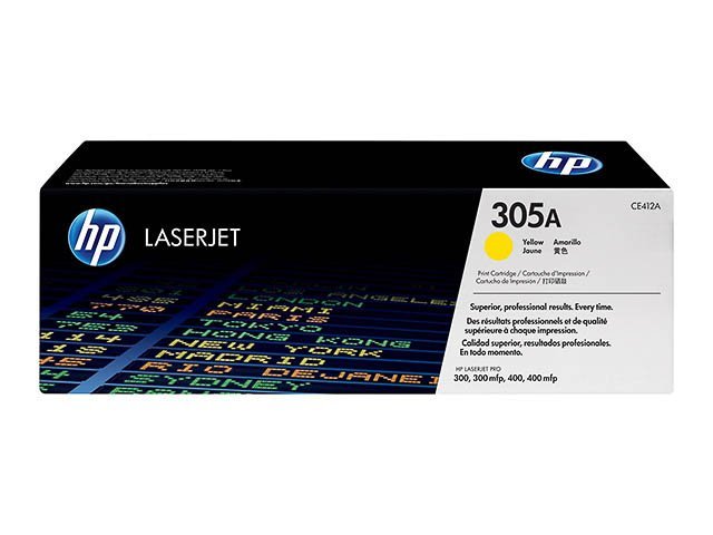 Toner HP305A yellow - SHY07305A - CE412A - HP ink or toner cartridge