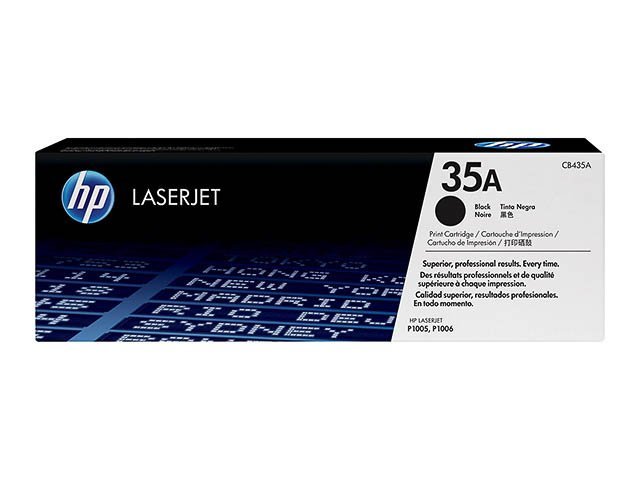 Toner HP35A black - SHY0735A - CB435A - HP ink or toner cartridge