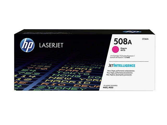 Toner HP508A magenta - SHY07508A - CF363A - HP ink or toner cartridge