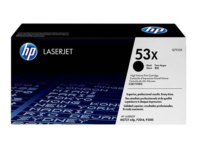 Toner HP53X black - SHY0753X - Q7553X - HP ink or toner cartridge