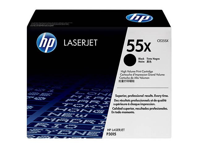 Toner HP55X black - SHY0755X - CE255X - HP ink or toner cartridge