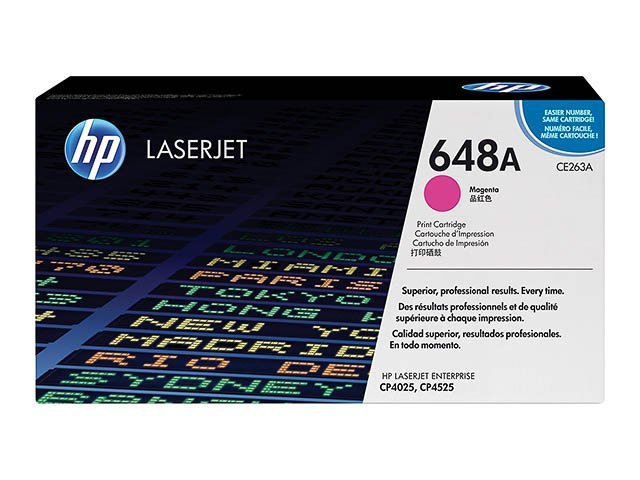 Toner HP648A magenta - SHY07648A - CE263A - HP ink or toner cartridge