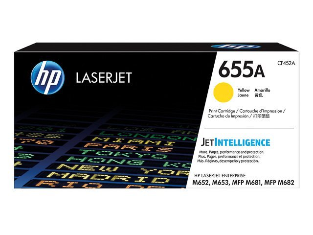 Toner HP655A yellow - SHY07655A - CF452A - HP ink or toner cartridge