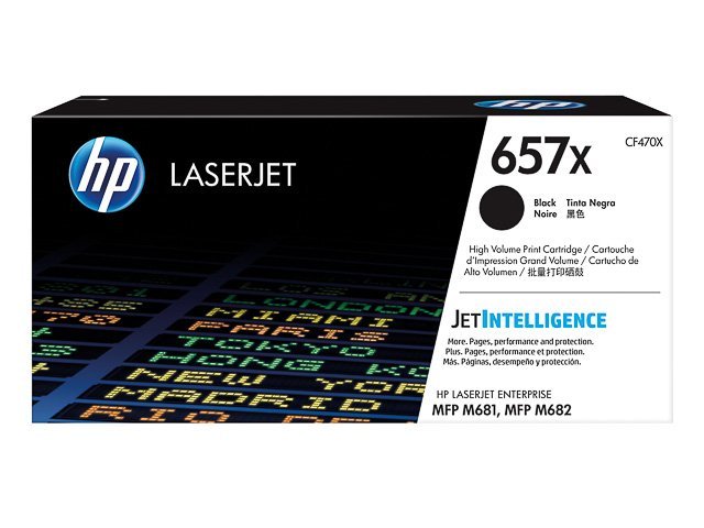 Toner HP657X black - SHY07657X - CF470X - HP ink or toner cartridge
