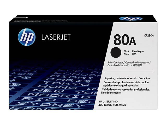 Toner HP80A black - SHY0780A - CF280A - HP ink or toner cartridge